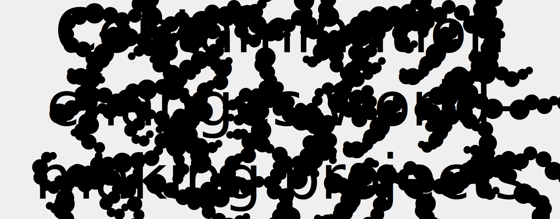 Lettres typeface specimen